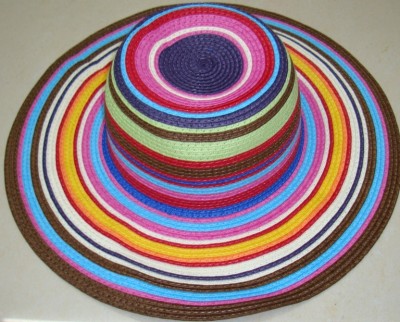 Cheng wen color big hat beach hat