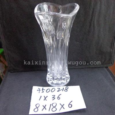 45000218 crystal glass vase