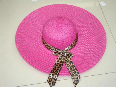 Big leopard print hat