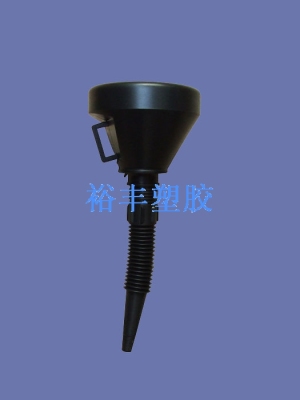 Black Plastic Oil Funnel