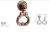 691 antique copper alloy pendant handles