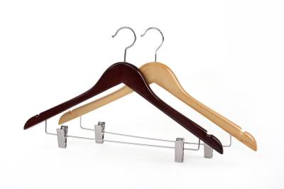Natural environmental protection wood/wood hangers thick non-slip/hangers/drying hangers/triangle real wood hangers wholesale