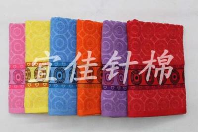 "Factory direct" cotton bath towel wholesale sunflowers towels absorbent and strong foreign trade custom