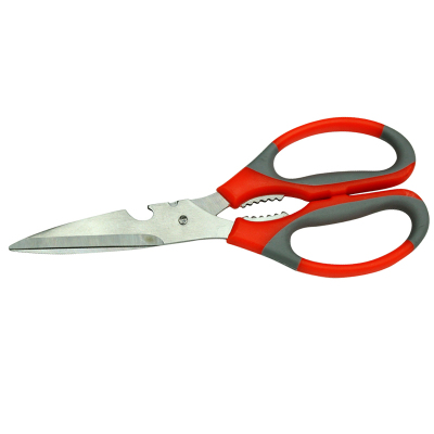Factory Direct Sales Two-Tone Handle, Multifunctional Kitchen Scissors, Chicken Bone Scissors Multi-Purpose Shears Home Scissors