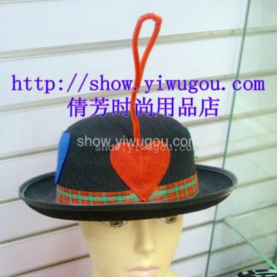 Non-woven hats,Dome Hat,Heart Hat,Love the hat