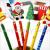 Supply export pencil, colored pencils wooden Christmas card craft pencils