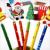 Supply export pencil, colored pencils wooden Christmas card craft pencils