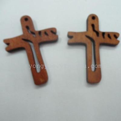 Supply wooden cross Catholic cross wooden crafts wooden products processing order/custom