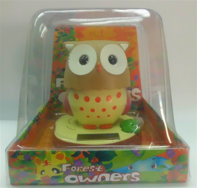 太阳能转头猫头鹰