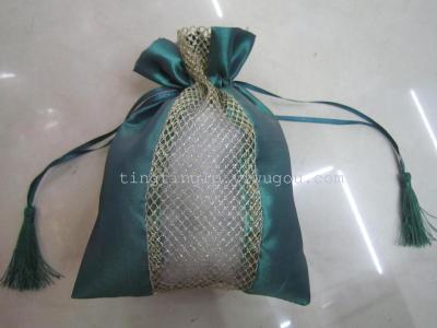 Hollowed out drawstring invited wedding sugar jewelry bag