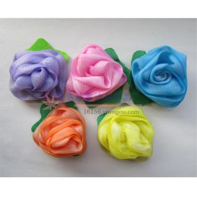 Specials roses bathing flower bath rub multi-color bath ball bath supplies wholesale
