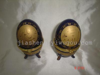 Ceramic jewelry box Ceramic jewelry box egg jewelry box