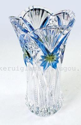 30cm Cabbage Crystal Vase (V003-2)