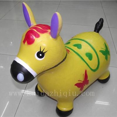 Inflatable, inflatable jumping horse-vaulting, PVC jumping horse-vaulting, cartoon inflatable jumping horse-vaulting, inflatable cartoon, animal PVC inflatable horse