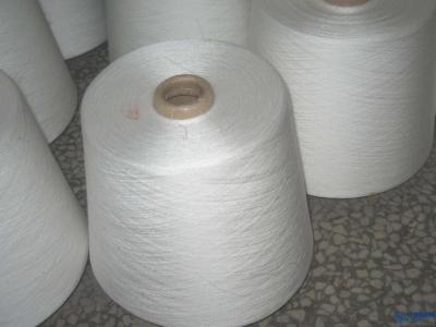 Hot fiber cotton yarn