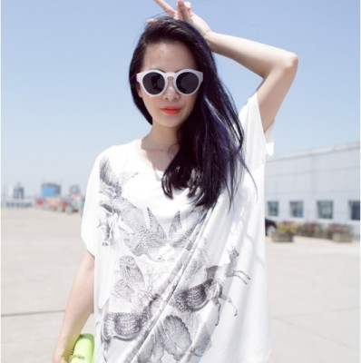 New South Korean custom Sunglasses matte texture of the sun glasses burst tide female section