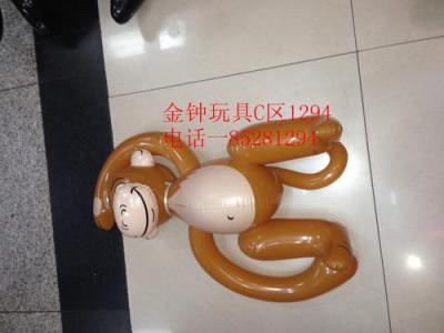 Inflatable toys, PVC material manufacturers selling cartoon monkey