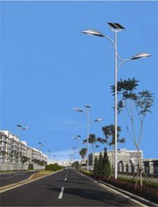 40W, 6mled Solar Dual-Arm High-Brightness LED Energy-Saving Lighting Street Lamp Street Lamp New Rural Jianshe Sub-District Street Lamp XY-R24