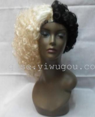 Short wig party wigs Halloween party wig