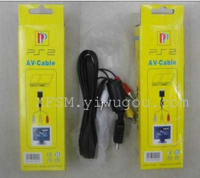 PS2AV video CABLE 1.8M PS2 AV cables
