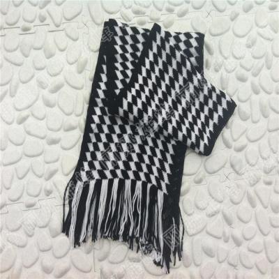 Woolen knitted scarf linaxiong peak scarf
