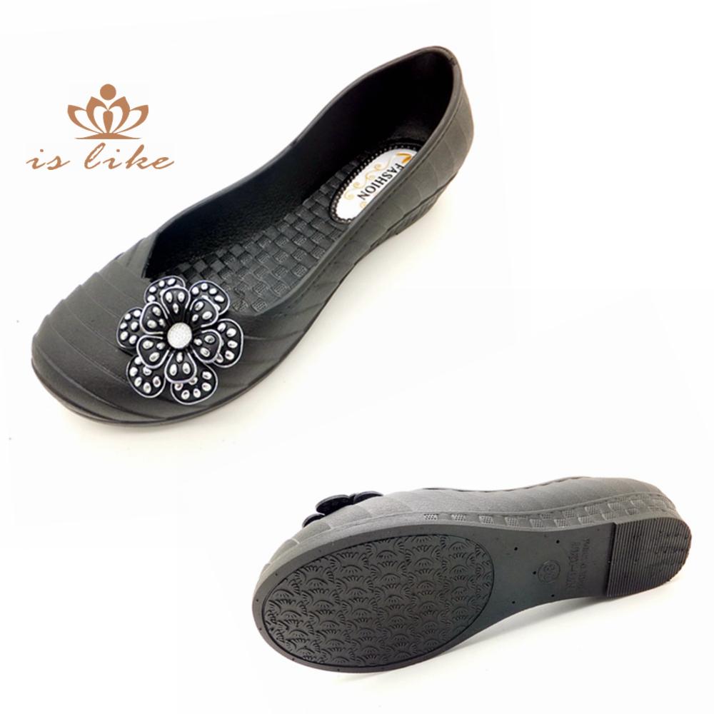 订单 时尚  正品宜思莱克吹气单鞋  秋季女鞋 网鞋