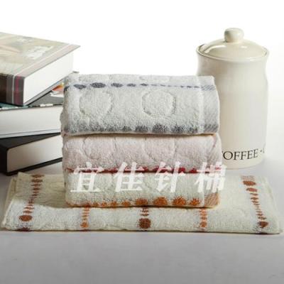 "Factory direct" soft and absorbent cotton towel ring towels Jacquard towel