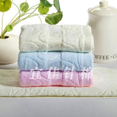 "Factory direct" no twisted leaf towel cotton towel soft absorbent towel
