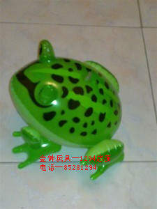 Inflatable toys, PVC material manufacturers selling cartoon animal ideas frog