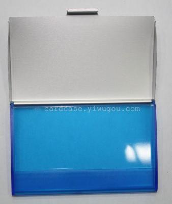 Plastic card case, plastic business card holder, plastic card package