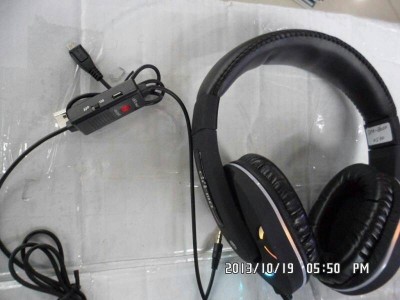 USB stereo headset