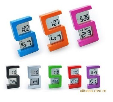 Js-7211 5 clock, S chronometer, LCD electronic alarm clock