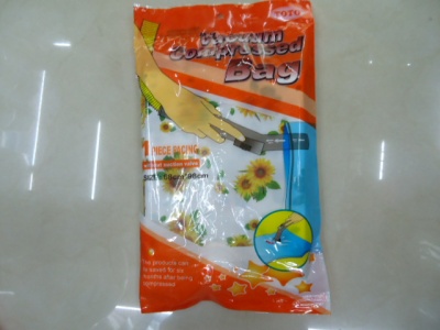 The printed vacuum bag is used for multiple times.