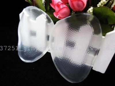 Forefoot Pad Half Size Insole Size Adjustment Anti-Blister Small Dot Massage Silicone Insole