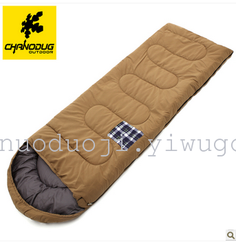 Xianuoduoji Elop peach widened thickened hiking camping outdoors adult fall/winter warm sleeping bag FX-8317