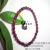 Wholesale 5-6MM Crystal bracelet Garnet agate, tourmaline jewelry bracelet