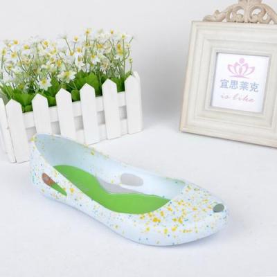 Order genuine Crystal spray colored jelly shoes Camo women shoes summer shoes
