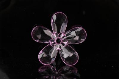 D695 transparent acrylic flower LED lights, Christmas tree, craft accessories, factory direct
