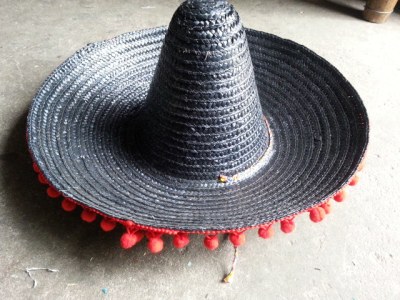 New style straw hat, hand-knotted Mexico straw hats and pointy Hat Easter Carnival Hat