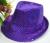 LED lights sparkle sequin Hat Jazz hats stage adults performing hats wholesale