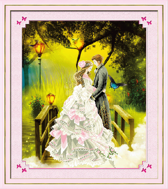 5D0183 noble weddings (5D cross stitch)