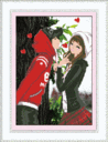 5D0190 teaser (5D cross stitch)