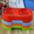 Dongda | pet products factory direct solid-colored double bowl dog bowl plastic pets Bowl pet food bowl