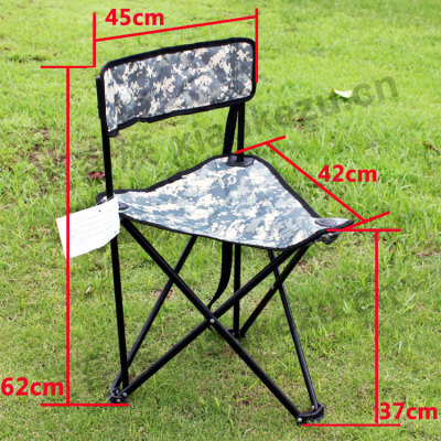 Outdoor folding chair, outdoor leisure chair, camping, fishing chair, portable folding chair