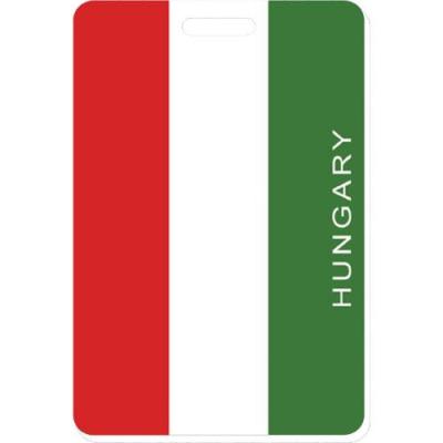 etiqueta del equipajeetiqueta del equipajePVCof the national flag of the Hungarian tourist souvenirs 