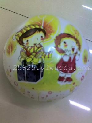 Toy ball/ball//PVC 9-inch beach ball/Dan Yinqiu/printing//all India flower ball ball