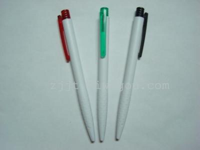 New Korean white ballpoint pen gel pens metal pens with a printed logo