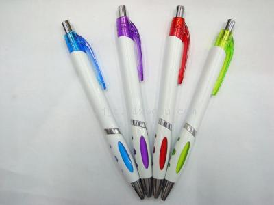 New Korean cute white colored ballpoint pen gel pens metal pens