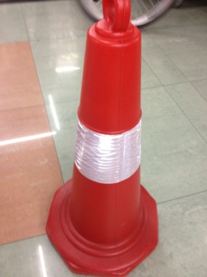Plastic road cones