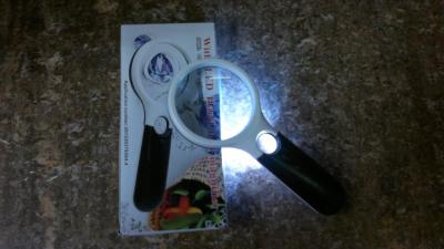 6902A with LED lamp magnifier